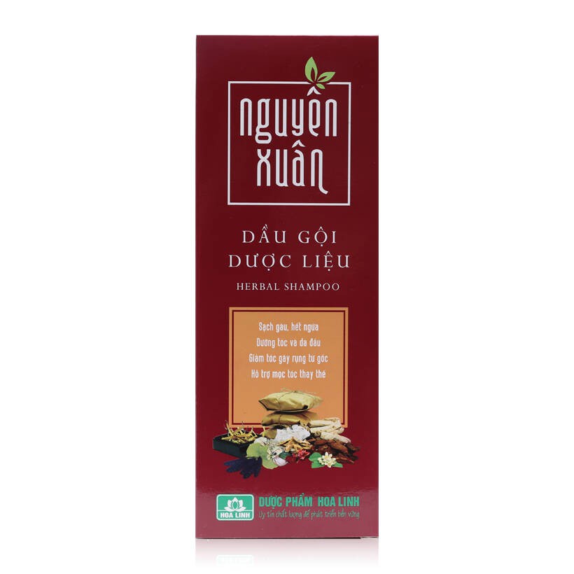 Dầu gội Nguyên Xuân nâu 200ml (Dành cho tóc thường &amp; da đầu dầu)