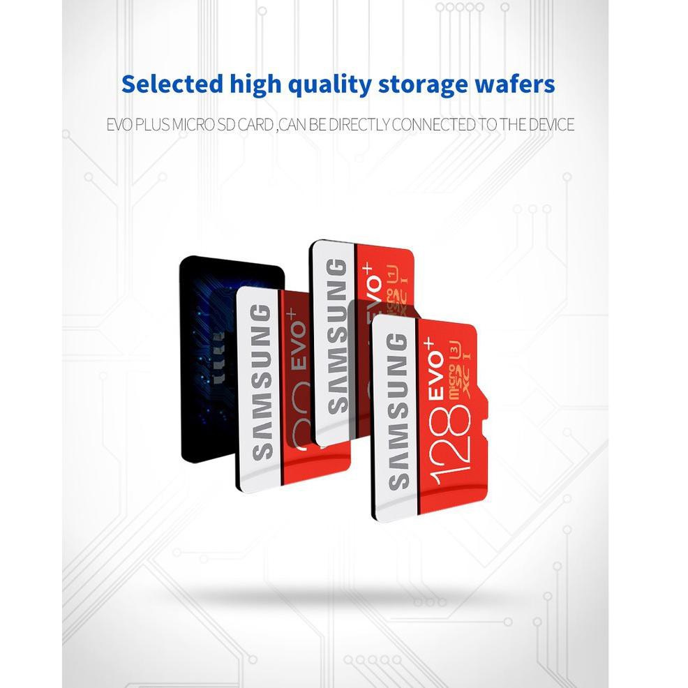 Thẻ Nhớ Samsung Micro Sd 32gb / 64gb128gb / 256gb / 512gb Class 10 Evo Plus Sd