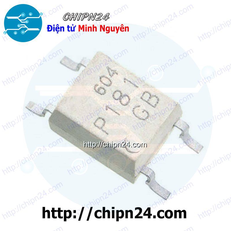 [2 CON] IC Opto cách ly quang TLP181 SOP-4 (SMD Dán) (TLP181GB TLPP181GR P181GB 181)