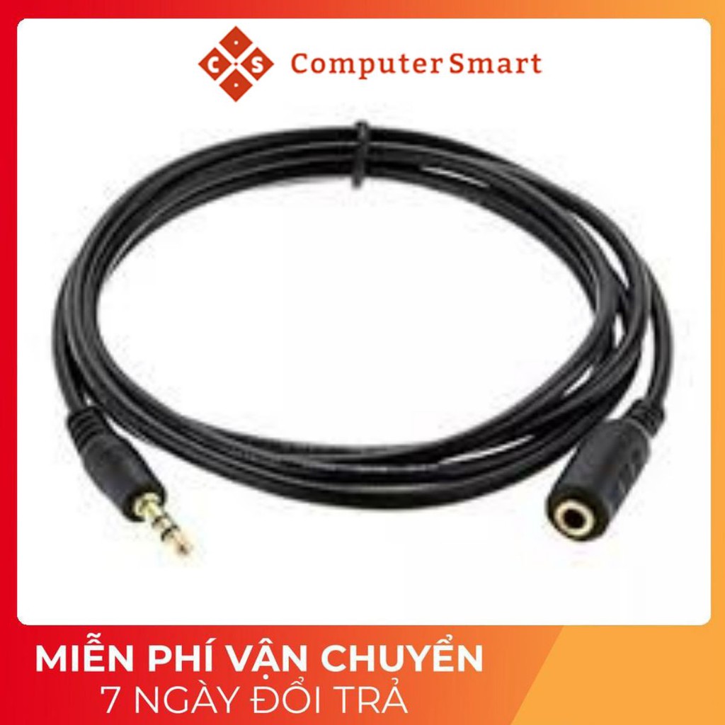 Dây Loa, Dây Nối Dài Dây Loa Jack 3.5 Chiều Dài 1.5m Hàng Chất Lượng, Truyền Âm Thanh Ổn Định
