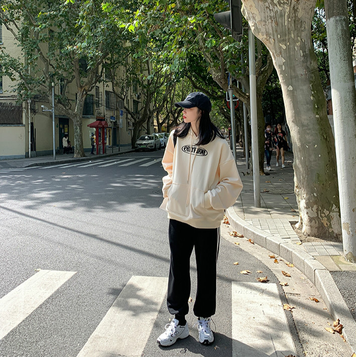 Quần Thể Thao Nữ Dài Ống Đứng Thời Trang Hàn Quốc Cá Tính