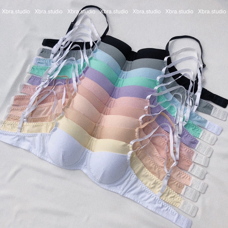 [Mã FAMARAL1 giảm 10K đơn 50K] Áo lót cotton CÓ GỌNG tone màu pastel (CÓ NHÉT MÚT) | BigBuy360 - bigbuy360.vn