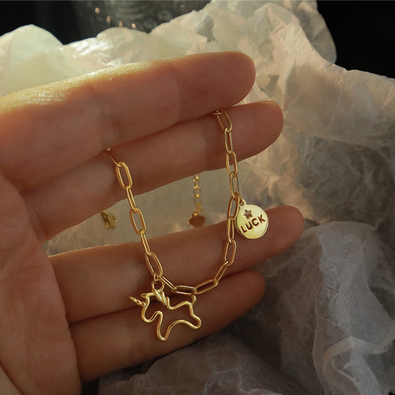 Vòng tay kỳ lân may mắn Hàn Quốc Vòng đeo tay nữ thời trang đơn giản