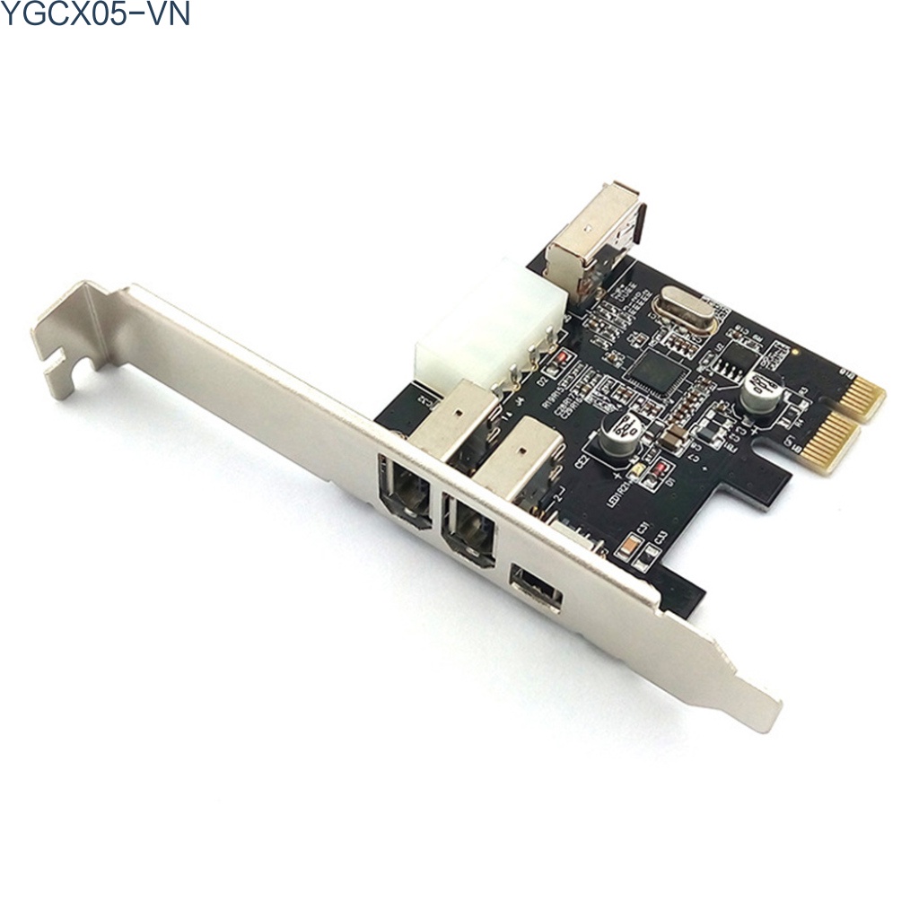 Thẻ Mở Rộng 1394a Pci-E Video Với 3 Cổng Pci-E 800 / 400 / 200 / 100mbps | BigBuy360 - bigbuy360.vn
