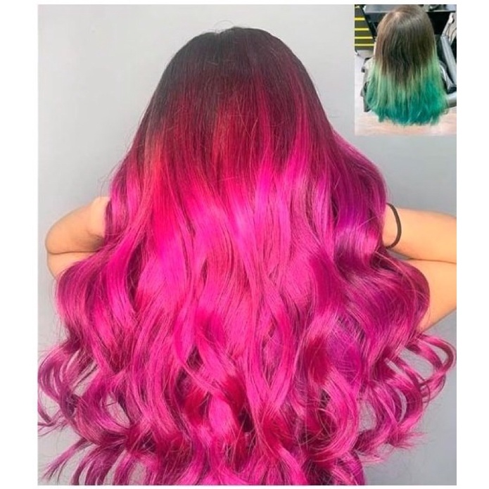 Tuýp Thuốc Nhuộm Tóc Màu Pink Hồng Tplus 0.65 Hair Dye Color Cream