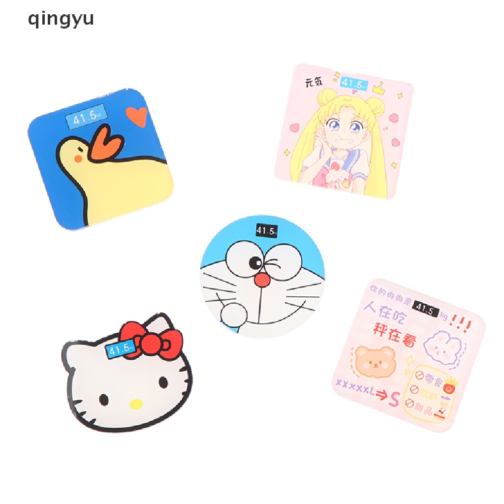 Qingyu Cân Điện Tử Bằng acrylic Trang Trí Phong Cảnh Nhà Búp Bê