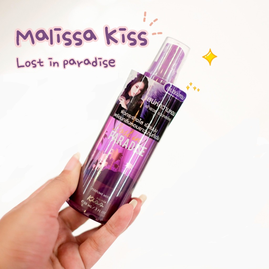 Xịt Thơm Toàn Thân Malissa Kiss Lost In Paradise Mist 88ml