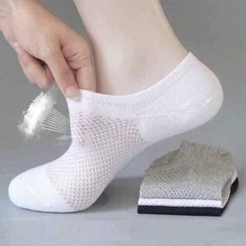Combo 5 đôi tất lưới dành cho nam/ giúp giảm mồ hôi chân