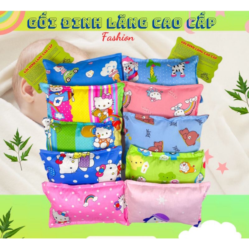 Gối lá Đinh Lăng Thảo Dược cho bé sơ sinh