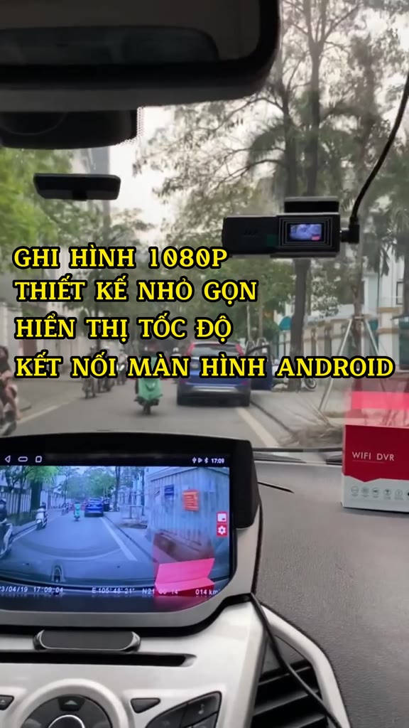Camera hành trình ô tô V8 WIFI XETABON Full HD có kết nối điện thoại và màn hình ANDROID Bảo hành 1 năm | BigBuy360 - bigbuy360.vn