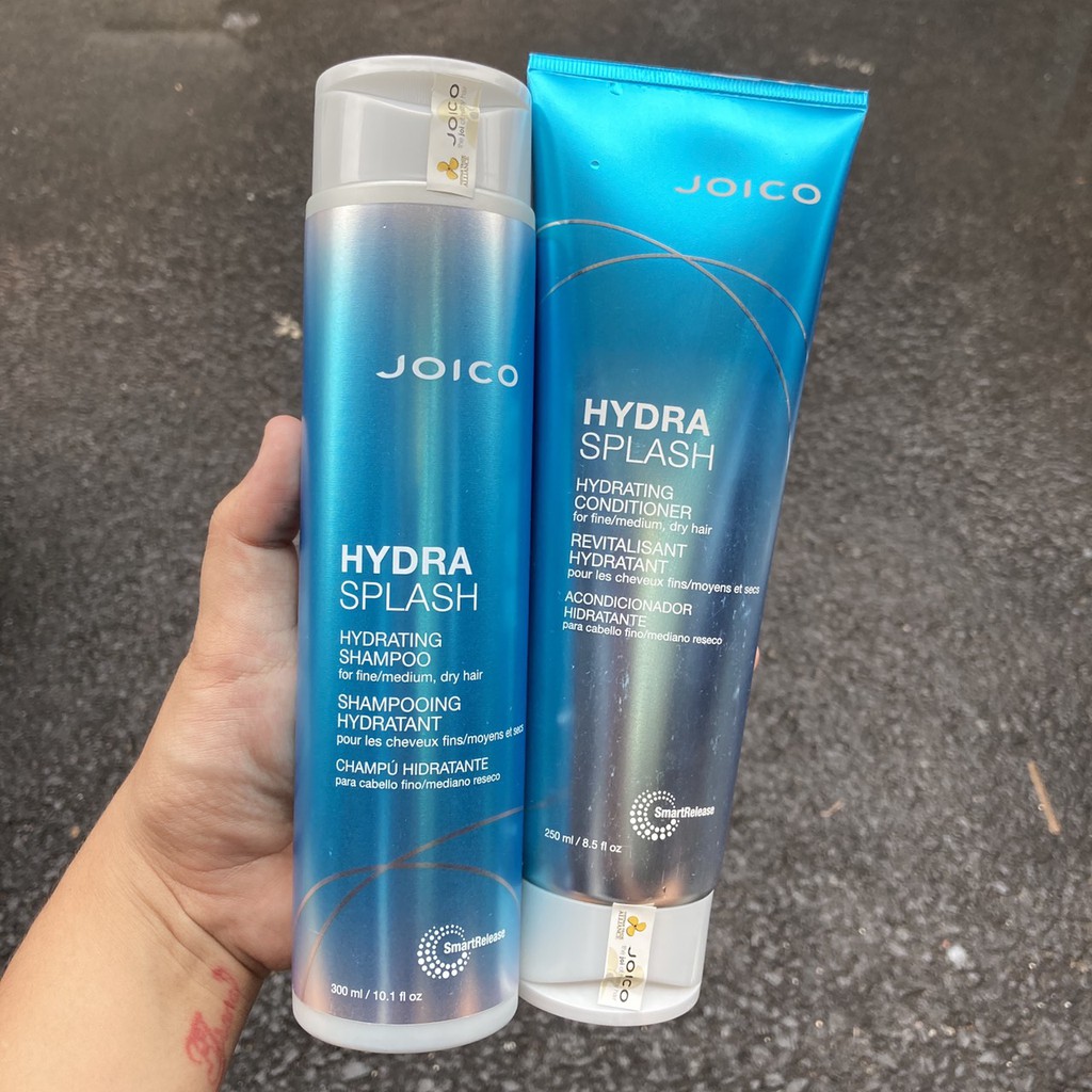 Dầu gội xả chăm sóc tóc Joico HydraSplash Hydrating 300ml/250ml