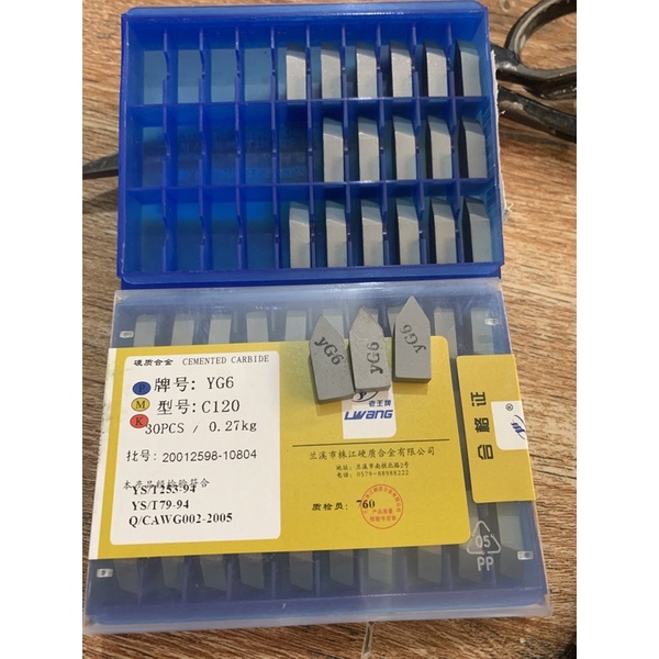mảnh hợp kim hàn yg6-8 li
