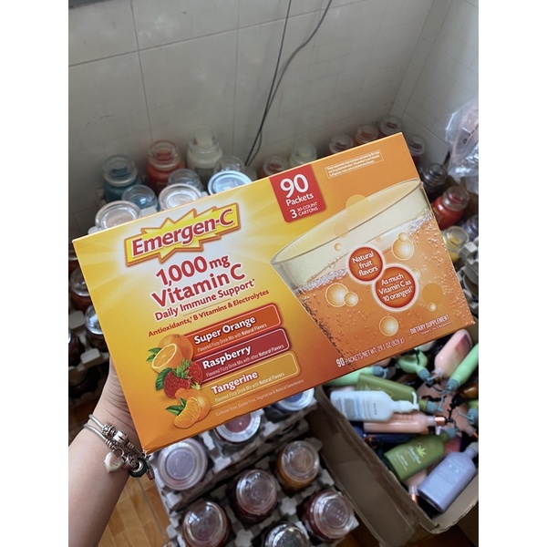 BỘT C SỦI HƯƠNG TRÁI CÂY EMERGENCY 1000mcg