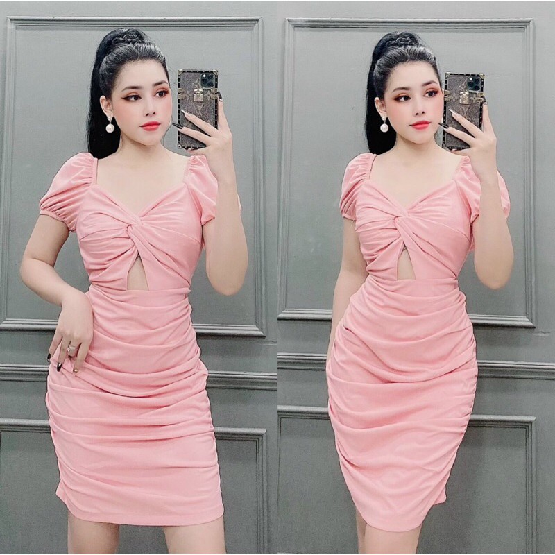 ĐẦM BODY DÚN CHÉO NGỰC