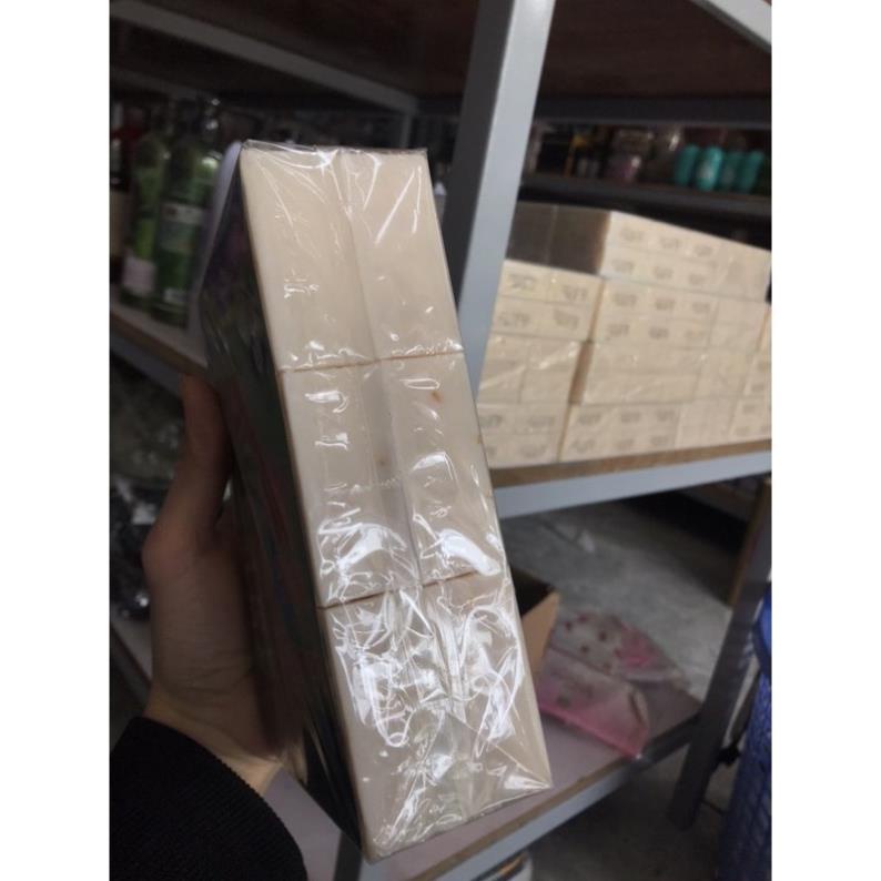 Xà phòng cám gạo sữa tươi Thái Lan lốc 12 bánh xà phòng trắng da Thái Lan JAM RICE MILK SOAP nhập khẩu chính hãng