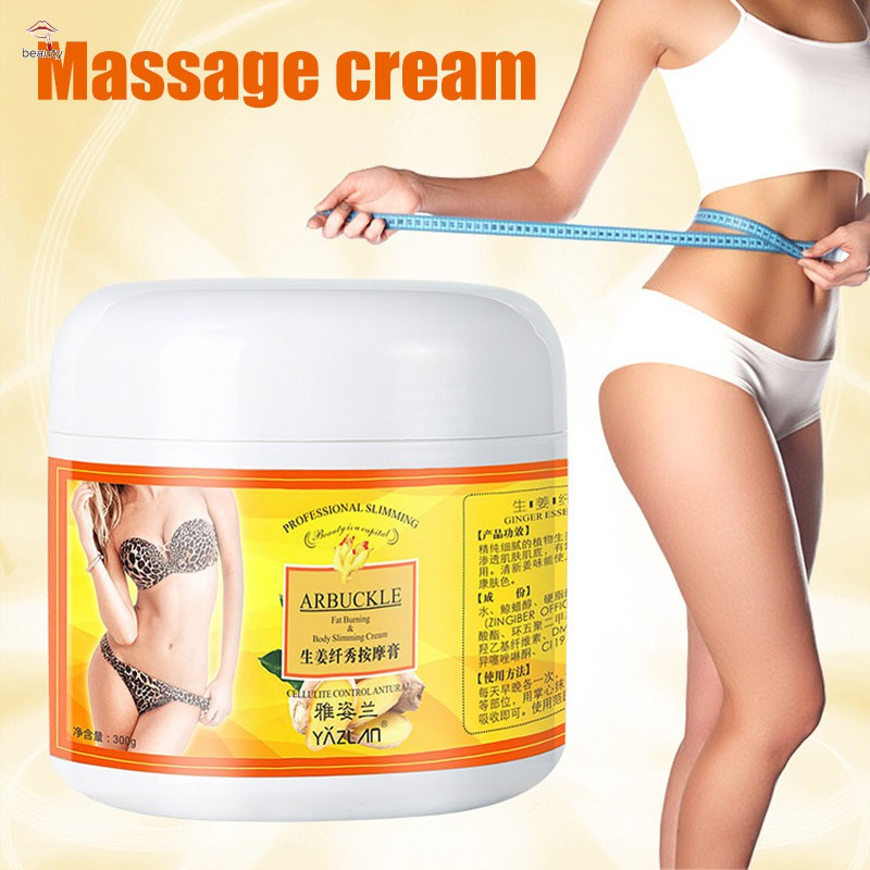 #Quan tâm# Ginger Full Body Slimming Cream Anti-cellulite Body Shaping Gel Moisturizing Firming