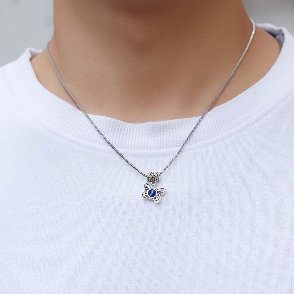 Vòng cổ Mặt Hình Chú Voi May Mắn Bằng Kim Loại Thời Trang Cho Nam Và Nữ