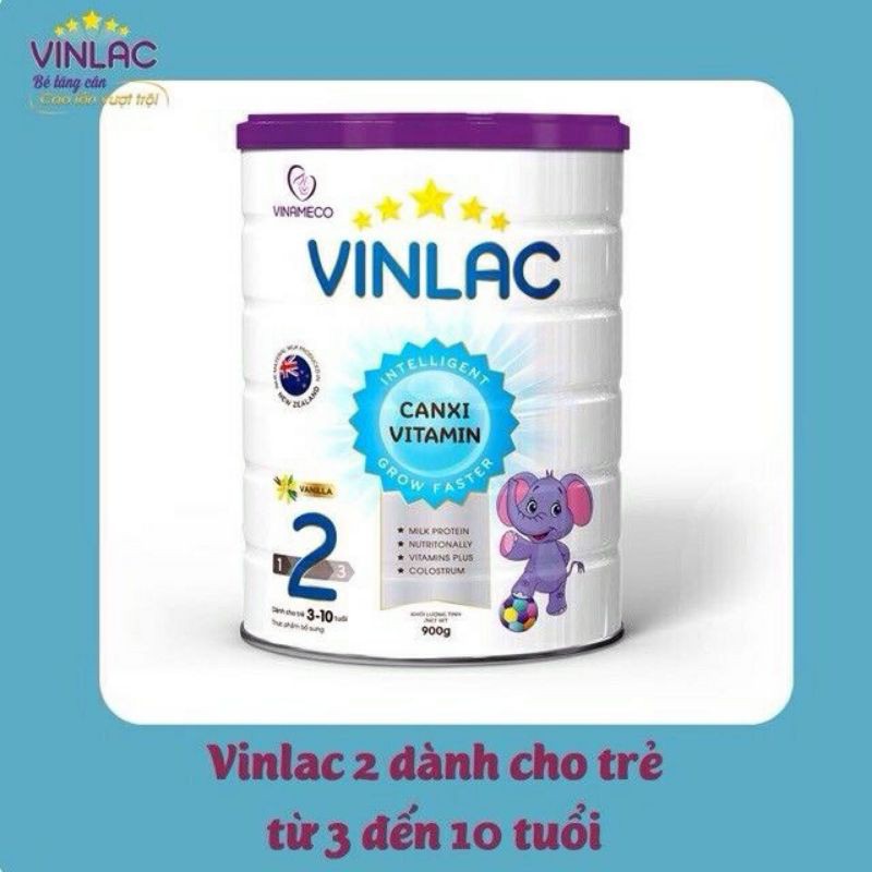 Sữa Vinlac số 2 hộp 900g