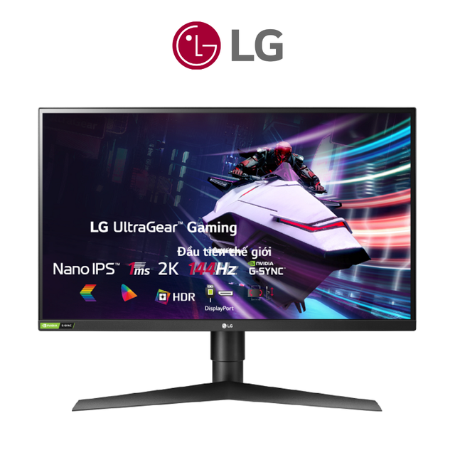 [Mã ELLGHOT giảm 7% đơn 5TR] Màn hình LG 27GL850 UltraGear™ 27" Nano IPS 2K 144Hz 1ms HDR G-Sync