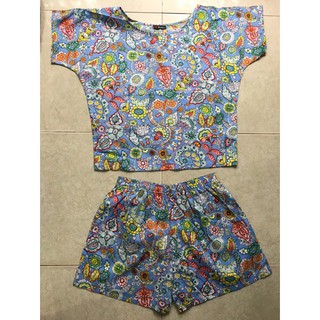 Set quần short - áo tay dơi