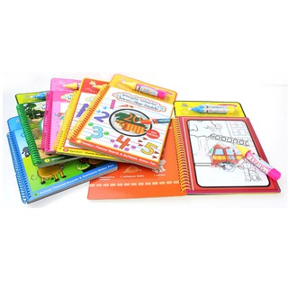 Sách vẽ 6 loại màu nước thần kì cho bé