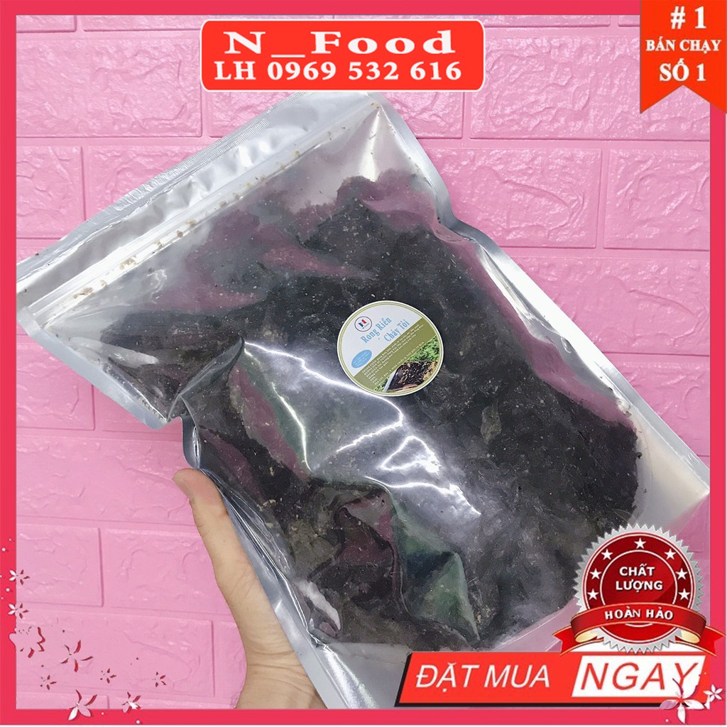 500 Gram Rong Biển Cháy Tỏi Mè - Rong sấy giòn - ăn liền