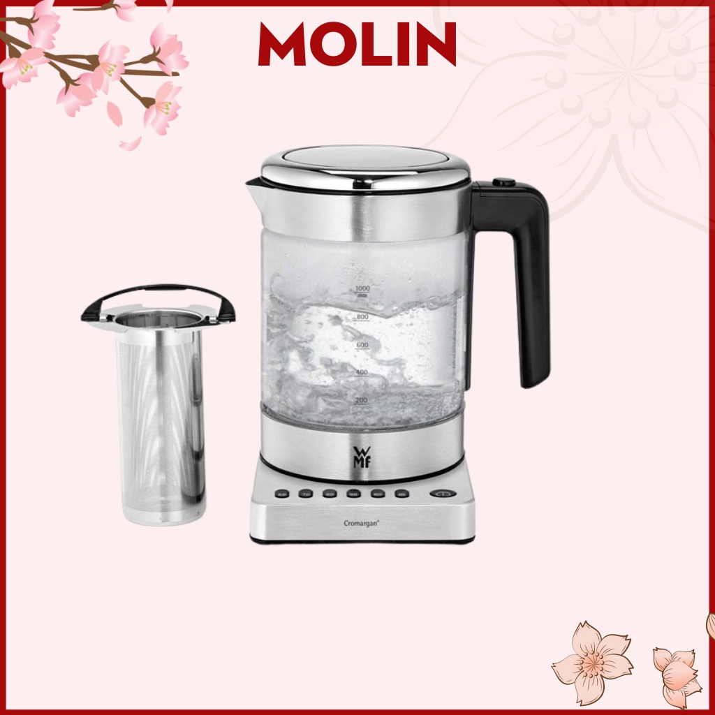 Ấm siêu tốc kết hợp pha trà WMF Kitchen minis 2 in 1 Vario