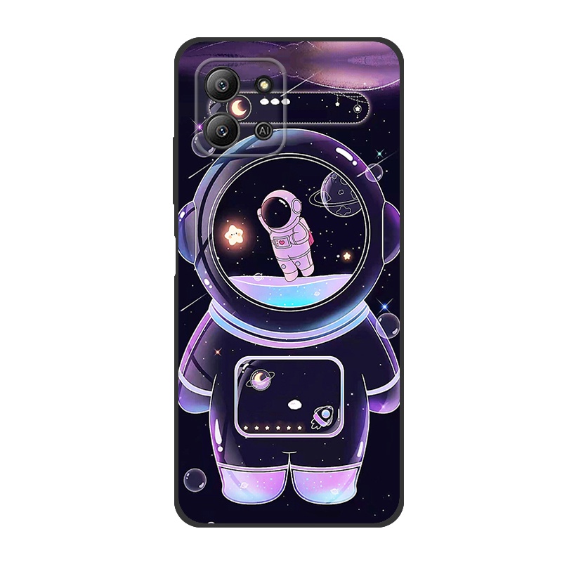 Ốp Điện Thoại TPU Silicone Dẻo In Họa Tiết Thời Trang Cho Infinix Hot 11 2022 X675