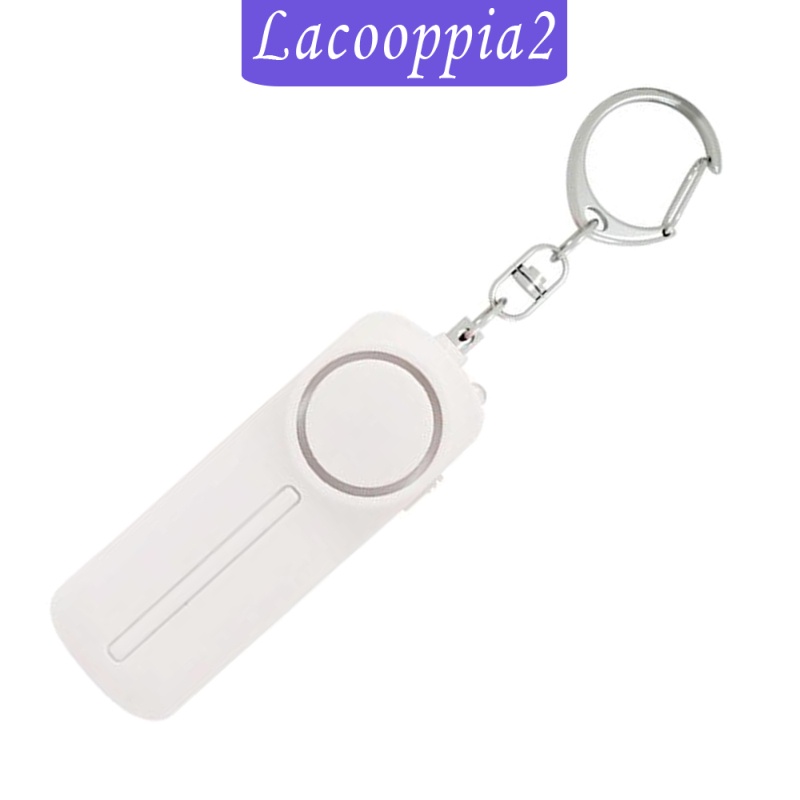 Móc Khóa Báo Động Khẩn Cấp Lacooppia2 Có Đèn Led 130db Đen