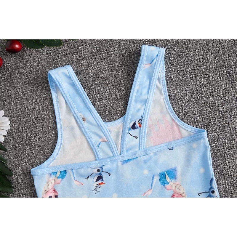 Bộ bơi, bộ tắm, áo tắm công chúa cho bé gái, quần áo bơi cho trẻ em