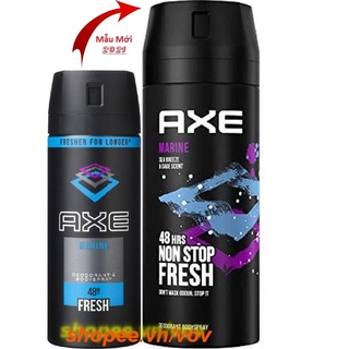 Xịt Khử Mùi 150Ml Axe Non Stop Marine, Vov Cung Cấp & Bảo Trợ.
