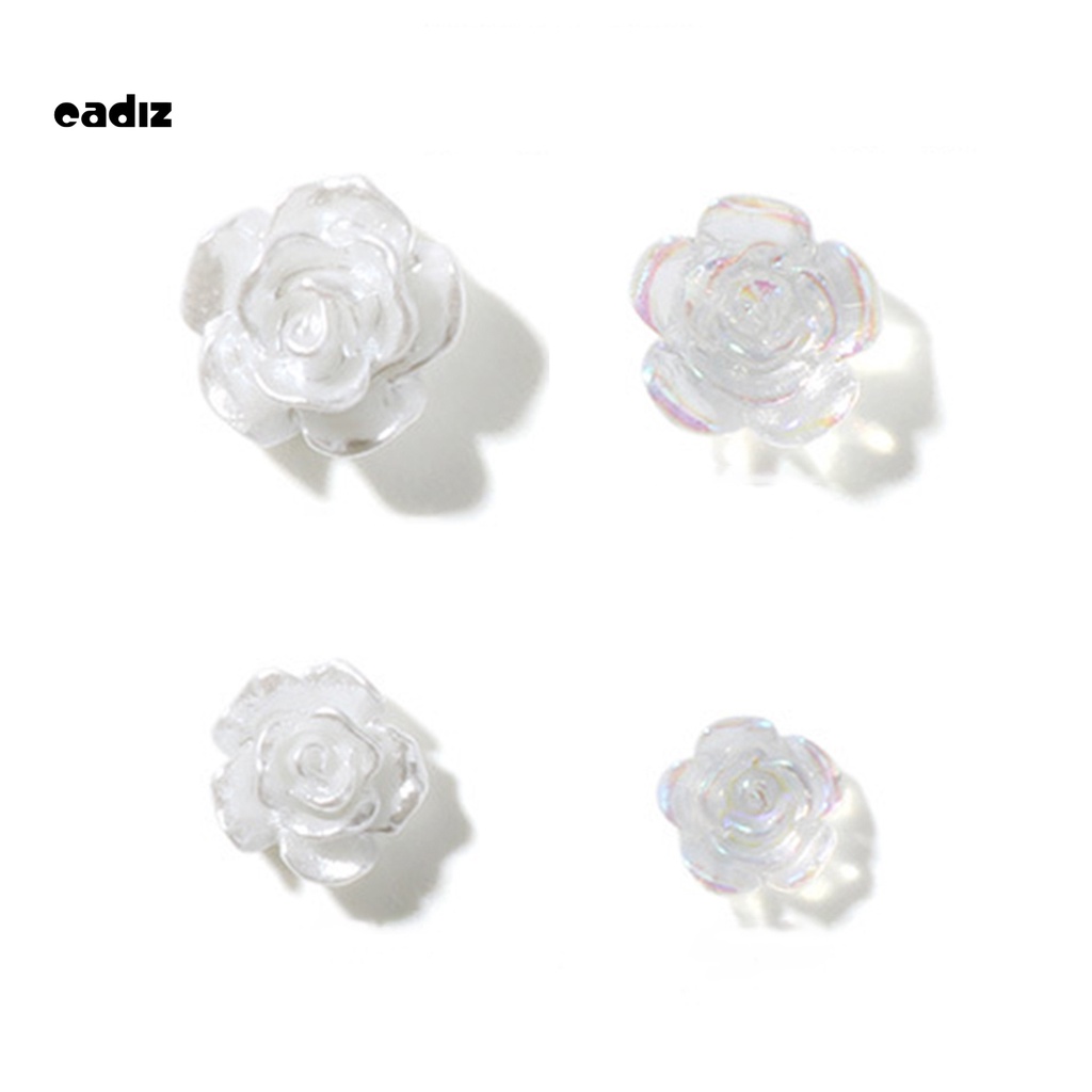 [Hàng mới về] Phụ kiện trang trí móng tay 3D hình hoa trà