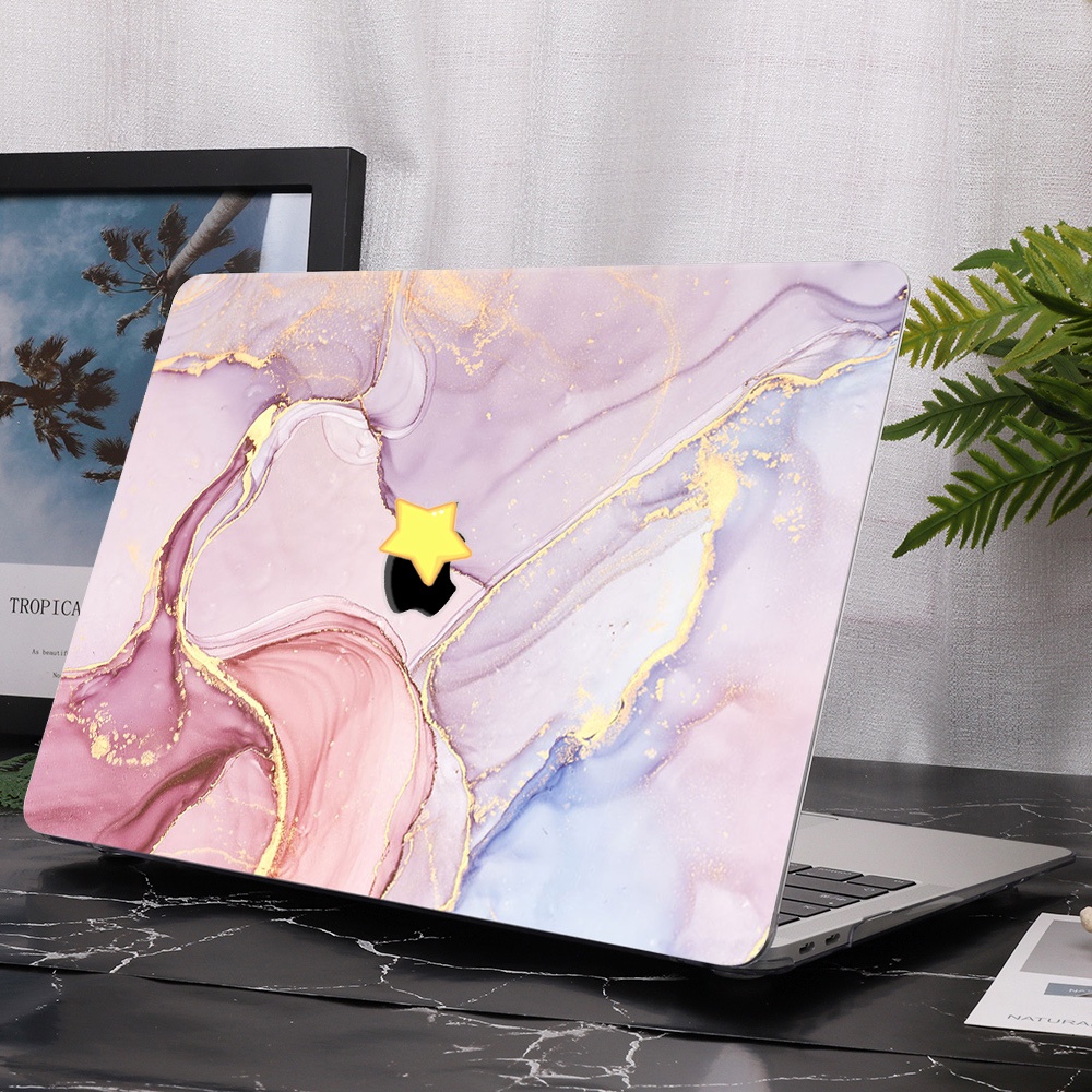 Ốp Lưng Họa Tiết Đá Hoa Cương Có Bàn Phím Cho Macbook 2023 M2 Air 13 15 A2681 A2941 Pro 14 16 A2779 A2780 Air 13 2020 M1 A2338 A2337 A2251 A2289 A2179 Retina 12 13" touch bar 2019 A2159