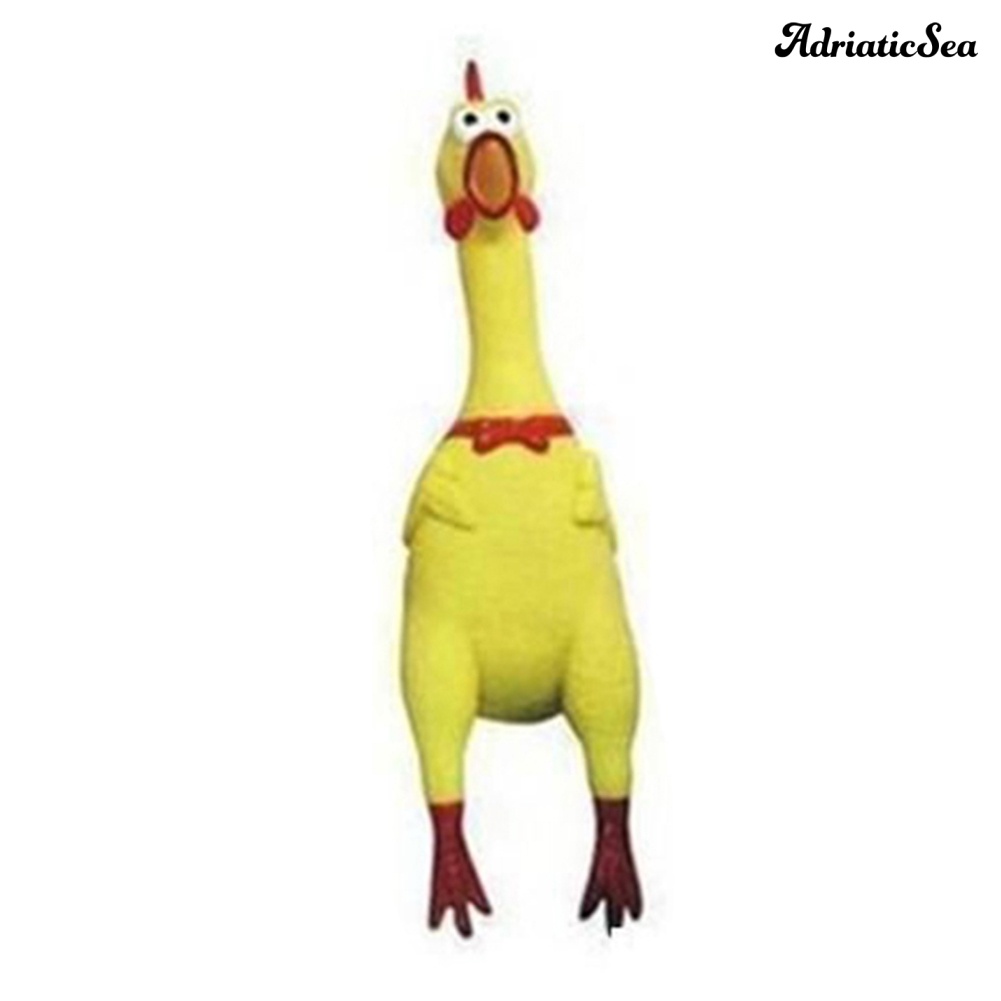 Đồ chơi hình con gà phát ra tiếng kêu giúp giảm căng thẳng kích thước 17cm