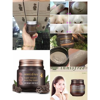 Mặt nạ đất sét Innisfree Super Volcanic Pore Clay Mask