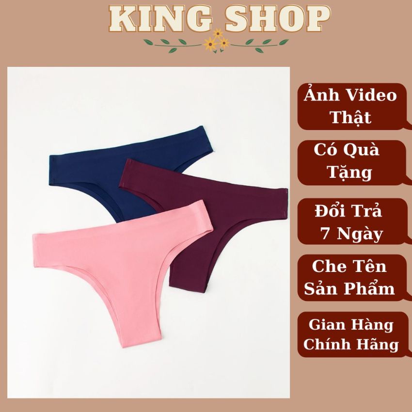Quần lọt khe nữ đúc su không đường may được thiết kế với phong cách sexy giúp bạn gợi cảm hơn và tự tin hơn L957