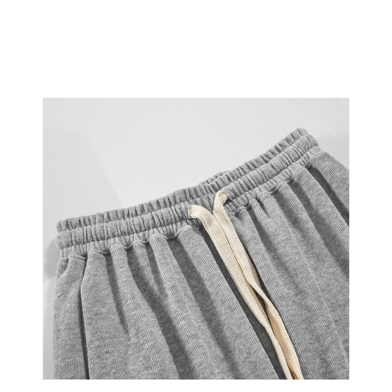 Quần Thể Thao Ống Rộng Lưng Cao Phối Dây Rút Thời Trang 2022 Dành Cho Nữ