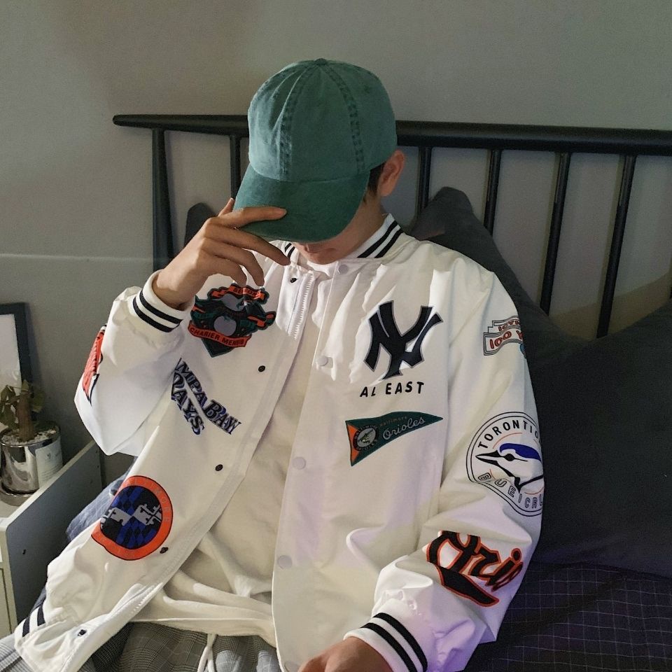 Áo Khoác Thể Thao Bóng Chày Mlb Yankees Thời Trang Năng Động