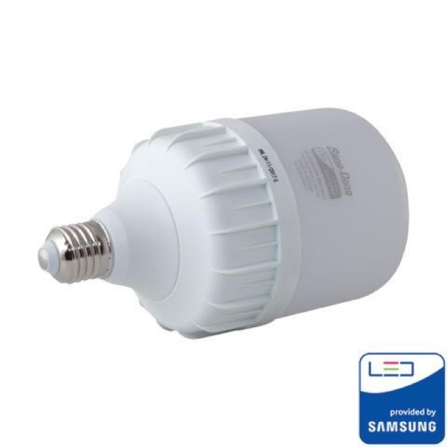 Bóng đèn LED Trụ 80w Rạng Đông Thân Nhôm - gồm 2 màu trắng và vàng - hàng chính hãng
