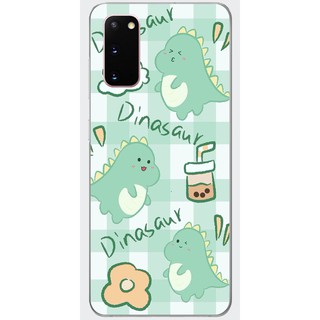 Ốp lưng Samsung Galaxy S20, S20 Plus, S20 Ultra in hình Khủng long cute