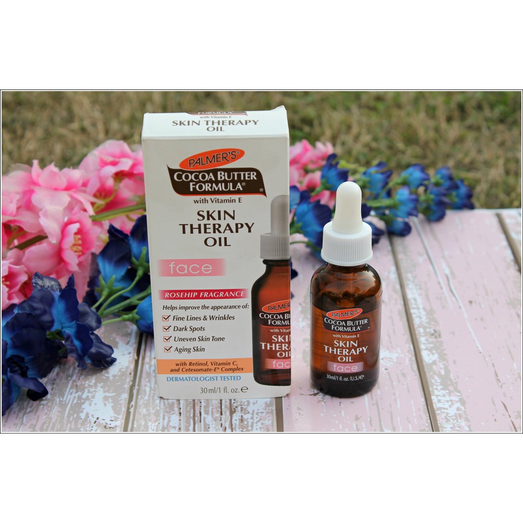 TINH CHẤT TRỊ LIỆU DƯỠNG VÀ PHỤC HỒI DA HƯ TỔN PALMER'S DAILY SKIN THERAPY OIL FACE RESESHIP FRAGRANCE 30ML CHÍNH HÃNG -