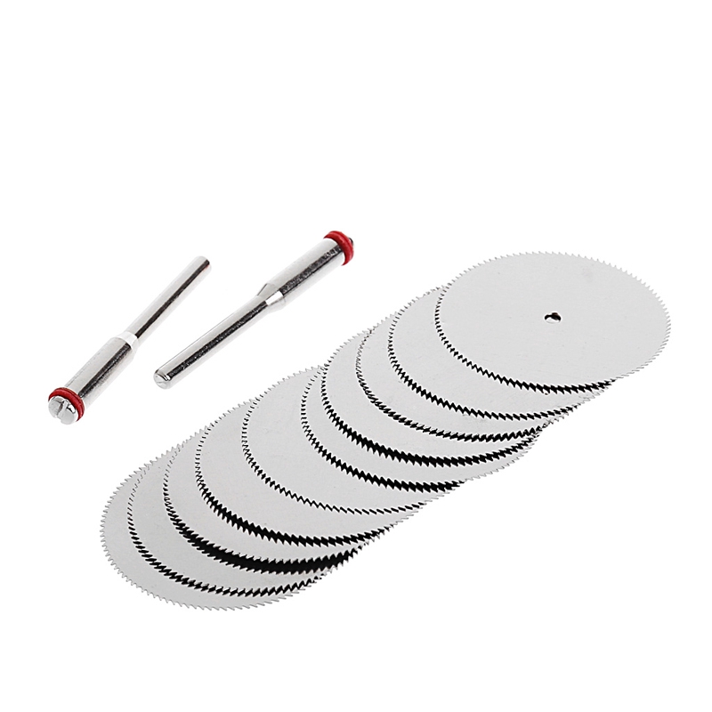 Bộ Lưỡi Cưa Gỗ 10x25mm + 2 Trục Xoay Dremel