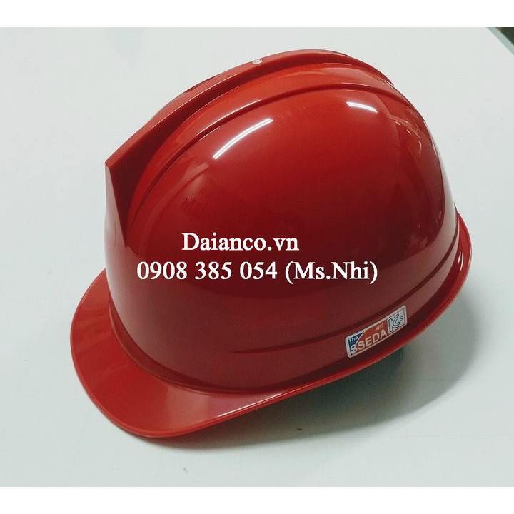 Nón bảo hộ lao động Hàn Quốc chống va đập Sseda 1- Hình thật
