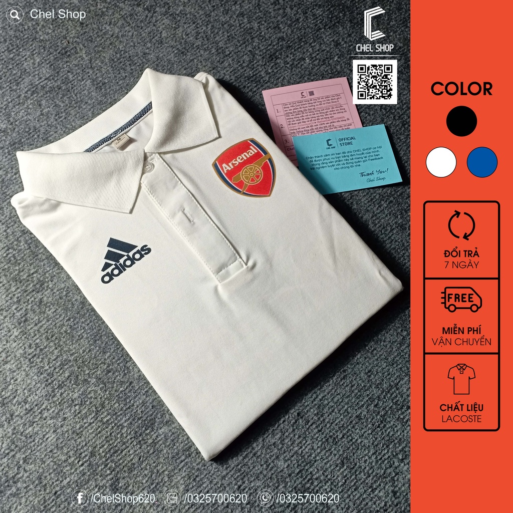 Áo polo cao cấp Arsenal [SELL OFF]