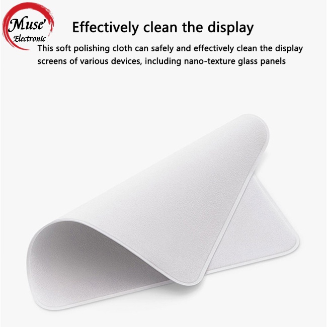 Vải Lau Mềm Mại Có Thể Gấp Gọn Dành Cho Màn Hình Điện Thoại Máy Tính
