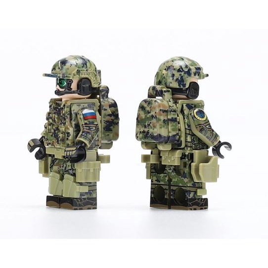 Đồ chơi lắp ráp minifigures swat army , mô hình lắp ghép quân sự - Combo 5 lính đặc nhiệm Nga No.L9
