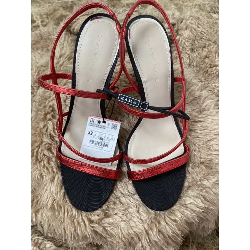 Giày dây cao gót zr size 8.... size 39