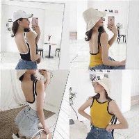 Áo ba lỗ viền hở lưng siêu hót