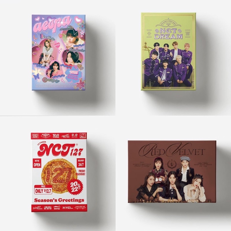 Album ảnh SSGT SM 2022 aespa NCT Red Velvet SNSD nguyên seal