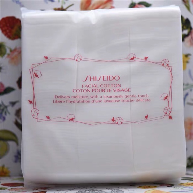 Bông tẩy trang Shiseido 165 miếng